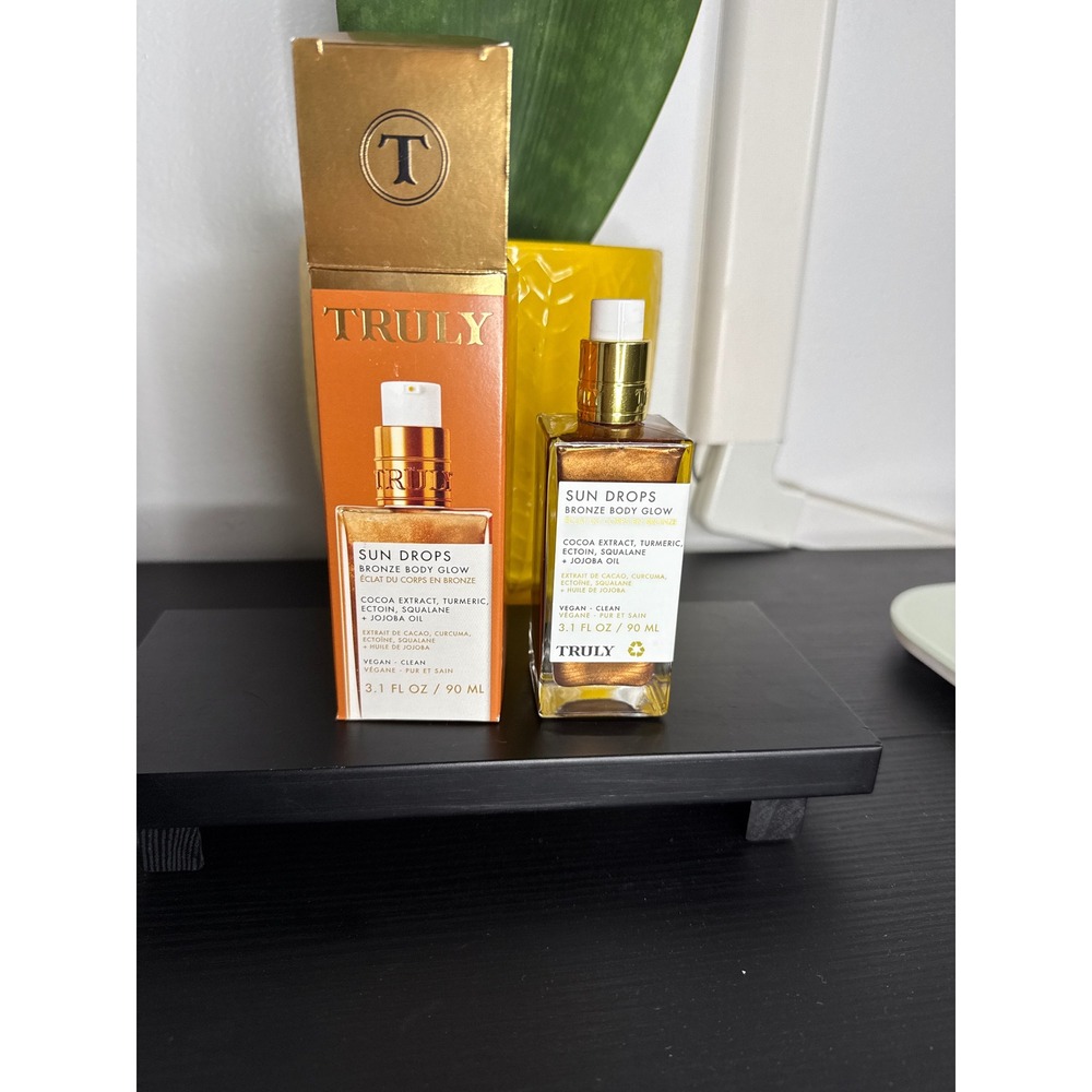 Truly Beauty Sun Drops Bronze Body Glow 3.1 fl oz 90 ml Vegan Clean Skincare NEW